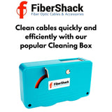 Fibershack - Fiber Optic Cleaning Kit - 7 in 1 Fiber Cleaning Kit - Tan Tactical Easy Access Waist Belt Bag - for Flawless Fiber Cleaning Results - Clean Fiber Optic Cables Quickly & Efficiently