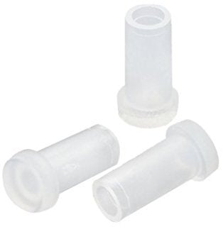 FiberShack 2.5mm SC Fiber Optic Dust Caps - 400 Pack in Easy Access Tube - For FC/SC/ST Fiber Optic Cables and End Faces