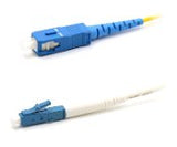1ft / 12" - 5 Pack - Single Mode SIMPLEX LC to SC Patch Cable