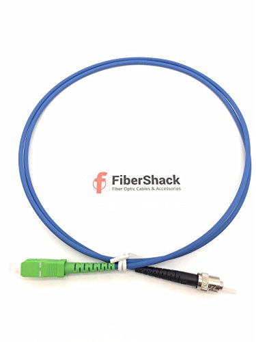 1M - Single Mode - SC/APC to ST Patch Cable - ARMORED