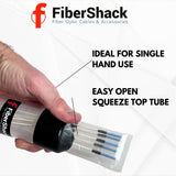 25 Pack CLETOP Style Dual Fiber Optic Cleaning Sticks