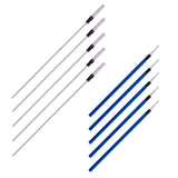 FiberShack Fiber Optic Cleaning Sticks - 30 pack - 15 Packs of 2.5mm SC/ST/FC/ST Cleaning Sticks & 15 Packs of LC/MU Cleaning Swabs - in a Snap lock container