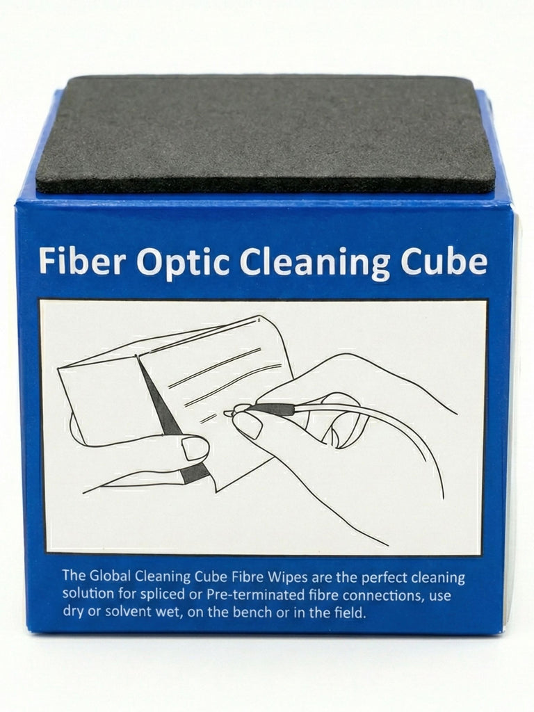 FiberShack - Fiber Optic Cleaning Wipes - Anti Static Wipes for Cleaning Fiber Optic Cable end Faces. Dust & Lint Free Cleaning Wipes