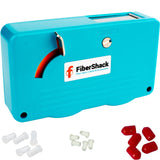 FTTH Fiber Optic Cleaning Box For 1.25mm and 2.5mm Single-mode / Multi-mode Optical Fiber