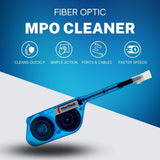 Fibershack - MPO Fiber Optic Cleaner - 5 Pack - Rotating MTP Cleaner Pen for Cleaning Ports, Ferrules & Cables - Data Center MPO Cable Cleaner & Cleans QSFP Transceivers