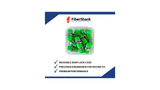 FC/APC Fiber Optic Couplers for FC/APC Fiber Connectors - 10 Pack