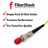 Contractor Combo Fiber Adapter & Coupler Kit Tube