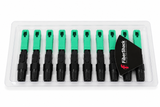 FiberShack - SC/APC Fiber Optic Quick Connector - 10 Pack