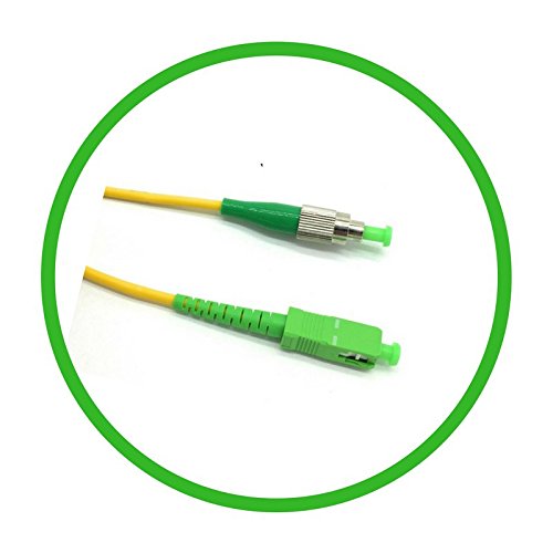 1M Single-Mode SIMPLEX FC/APC to SC/APC Patch Cable