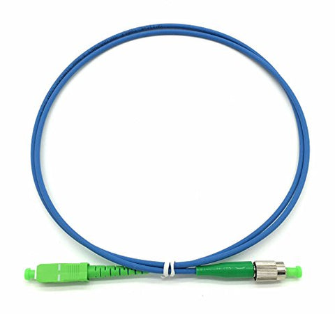 1M - Single Mode - FC/APC to SC/APC Patch Cable - ARMORED