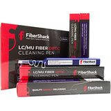 FiberShack - Fiber Optic Cleaner Pens - Industry proven - 800+ Single Click Fiber Cleaner (LC/MU - 5 PACK)