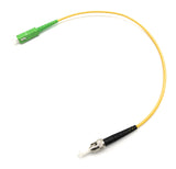 1ft / 12" - 5 Pack - Single Mode SIMPLEX - SC/APC to ST Patch Cable