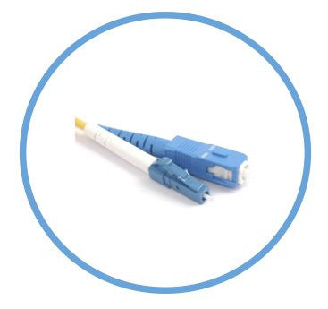 1M Single-Mode SIMPLEX LC to SC Patch Cable