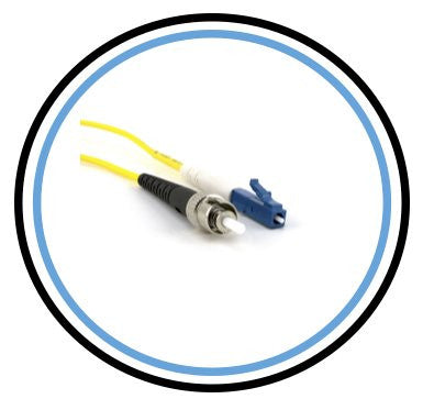 5M Single-Mode SIMPLEX LC to ST Patch Cable