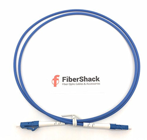  Fibershack - Cable de Internet de fibra óptica SC/APC blanco de  3 pies - Cable SCAPC Simplex Monomodo 1M y conector - Cable de conexión de  fibra de repuesto o extensión