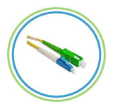 3M Single-Mode SC/APC to LC Simplex Patch Cable