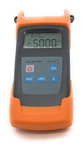 Premium Handheld Fiber Optic Power Meter with in-built 10mW VFL