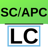 1M Single-Mode SC/APC to LC Simplex Patch Cable