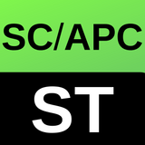 5M Single-Mode SC/APC to ST Simplex Patch Cable