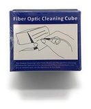 FiberShack - Fiber Optic Cleaning Cube - Professional Anti Static Fiber Optic Wipes for cleaning Fiber cable end faces. Dust & Lint Free surface Fiber Wipes