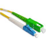 5M Single-Mode SC/APC to LC Simplex Patch Cable